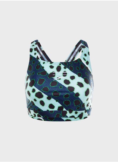 Buy Muted Cheetah Stripe Bikini Top in UAE