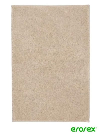 Buy Bath mat light beige 50x80 cm in Saudi Arabia