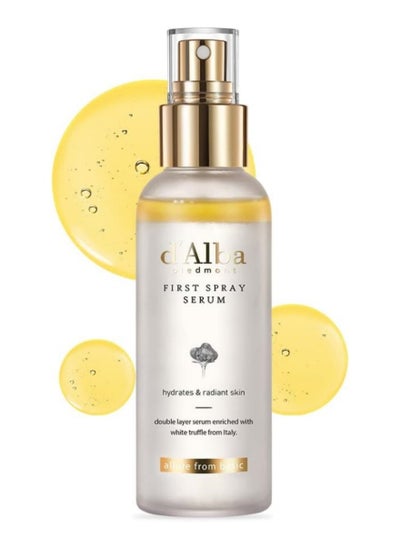 اشتري d'Alba Italian White Truffle First Spray Serum (Vegan), glowy hydrating serum face mist, dalbamist في السعودية