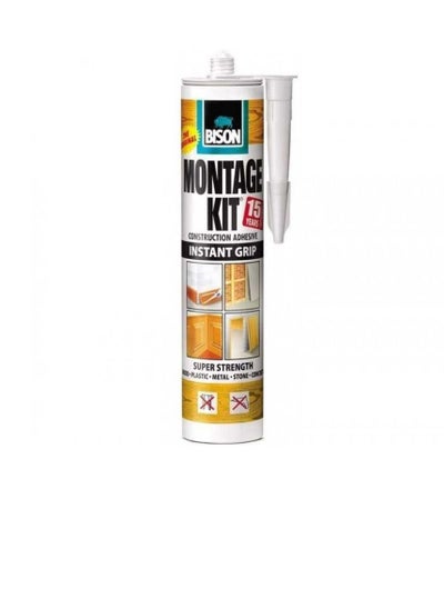 Buy Bison Montage Kit Instant Grip Super Strength, 350g in UAE