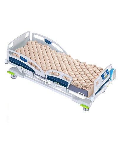 Buy Anti Decubitus Medical Bubble Air Mattress and Pump Roll for Prevention of Bed Sores Massage in UAE