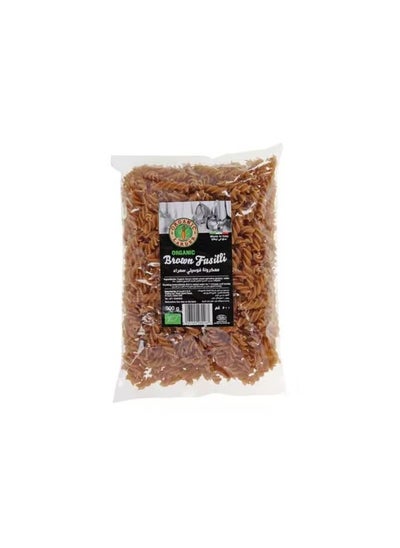 Buy Organic Larder Brown Fusilli Pasta 500g in UAE