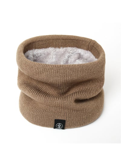 اشتري Unisex Knit Neck Warmer Thick Winter ScarfWJ99-10 camel WJ99-10 camel في السعودية