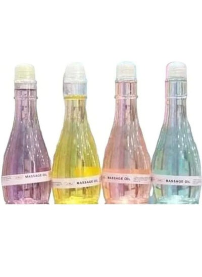 Buy 4 Pieces Massage Oil For Body Massage With Distinctive Scents in Egypt