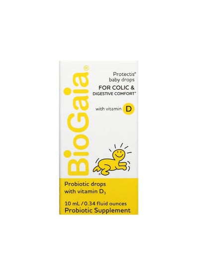 Buy Protectis Baby Drops For Colic  Digestive Comfort with Vitamin D 0.34 fl oz 10 ml in UAE