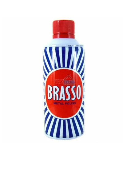 Buy Brasso Multi-Purpose Metal Polish Copper, Stainless Steel Cleaner Liquid 200 Ml in UAE