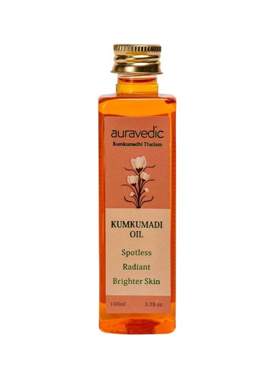 Buy Auravedic Kumkumadi Oil, 100 Ml. Kumkumadi Face oil for Glowing Skin. Kumkumadi Tailam from kerala. in UAE