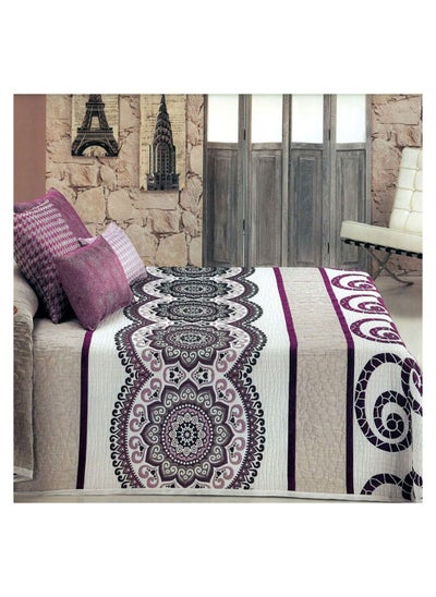 Buy Quilt Set Spanish 4 pieces size 240 x 240 cm model 218 from Family Bed in Egypt