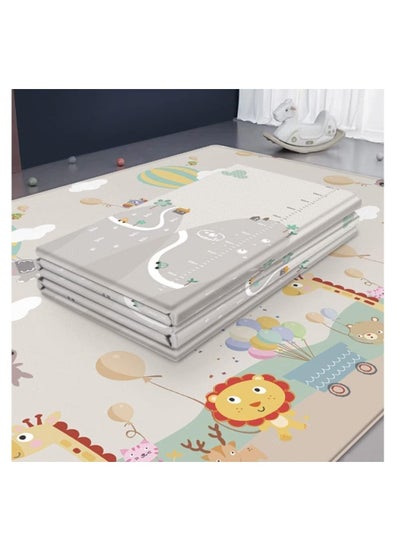 Buy Baby Play Mat Floor Mat Foam Playmat, Crawling Mat for Floor,Non-Toxic Large Foldable Waterproof Crawling Mat for Kids,Baby Play Mat for Floor Play, Extra Thick Kids Crawling Mat in UAE