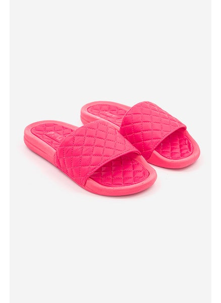 اشتري Women Lusso Slide Slippers, Magenta في السعودية