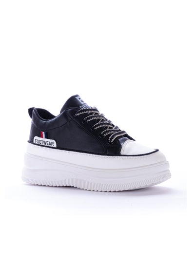 Buy Midsole Lace-up Sneakers For Women - Black - KO-51 in Egypt