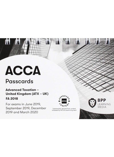 اشتري ACCA Advanced Taxation FA2018: Passcards في الامارات