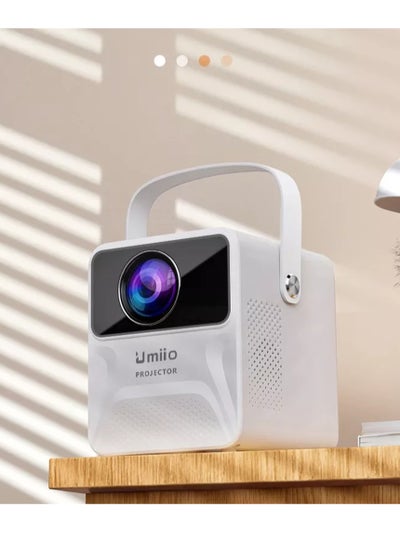 اشتري HD Smart Projector white Android + Remote Control + Netflix + YouTube في الامارات