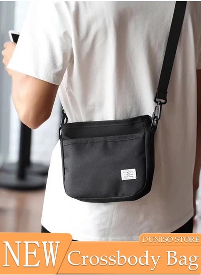 Buy Crossbody Bag for Men and Women Waterproof Sling Bag Travel Passport Wallet Bag for Cell Phone, Small Side Shoulder Bag Multipurpose Daypack for Men in UAE