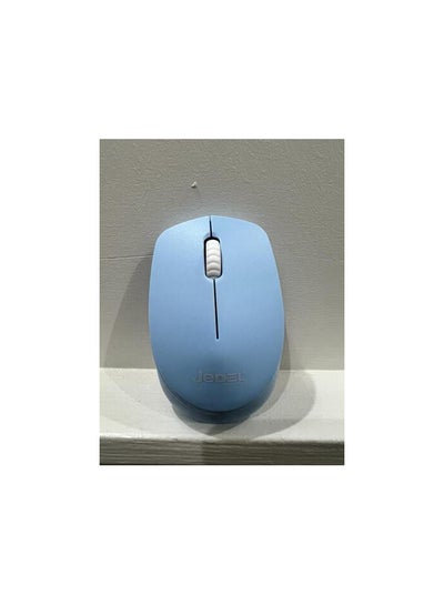 Buy Wireless laser mouse for business supports computers laptops and all electronic devices 2.4 Hz paired from a distance of 10 meters equipped with 3 buttons with an elegant design in Saudi Arabia