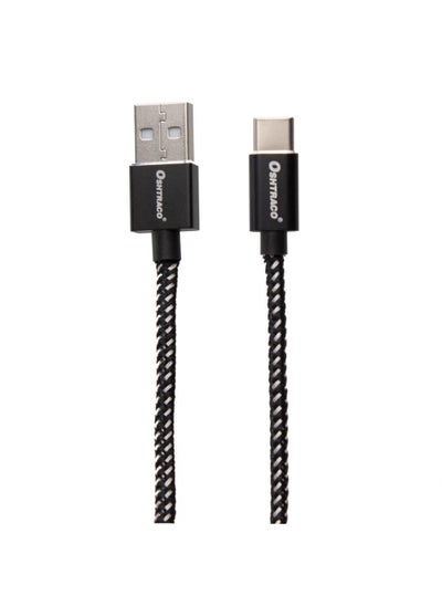 Buy Oshtraco Type-C Data Syncing And Charging Cable 1.5m in UAE