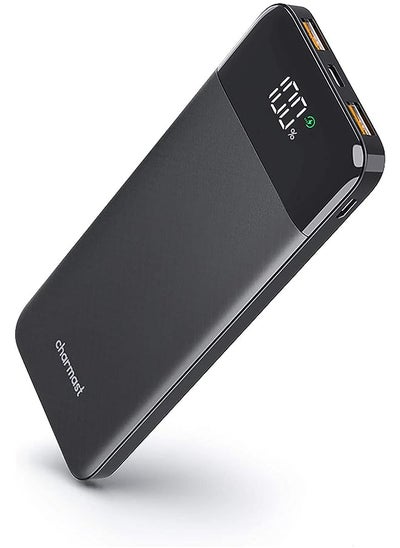 اشتري Charger Slim Thin 10000 mah, 20W USB C Quick charge Battery Pack, Charmast PD 10400mAh Type C Power Bank Compatible with Cell Phones, Tablets, IPhone, Samsung, Google Pixel,Galaxy S8,More في الامارات