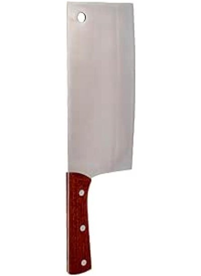 Buy Stainless Steel Cleaver Wood Hand - Brown in Egypt