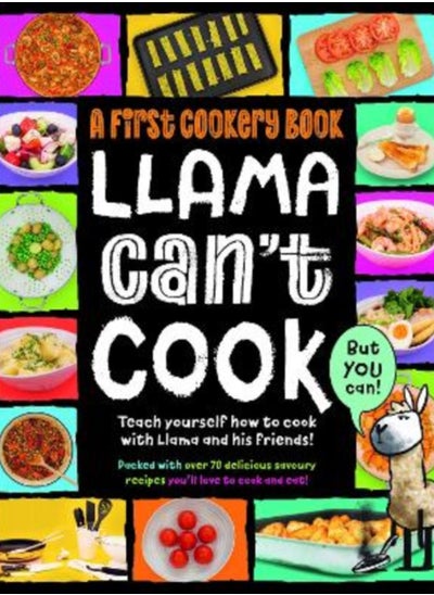 اشتري Llama Can't Cook, But You Can! : A First Cookery Book : 3 في الامارات