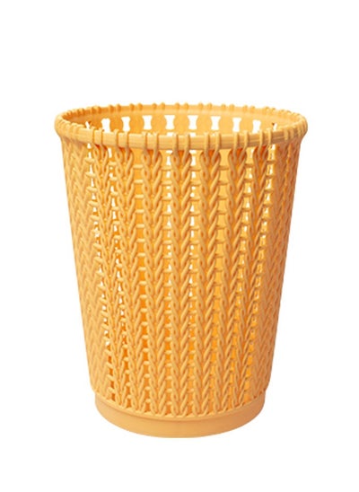 اشتري HOME IDENTITY BASKET STORAGE | 14.6X17.8 | YELLOW في الامارات