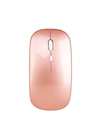 اشتري M80 2.4 Ghz Wireless 1600Dpi Three Speed Adjustable Optical Mute Mouse Rose Gold في الامارات