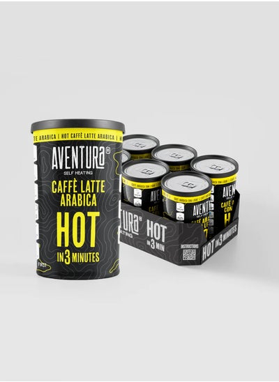 Buy Aventura Cafe Latte Arabica 205ml in UAE