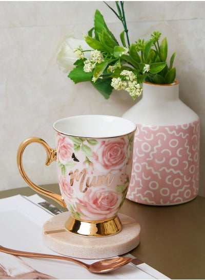 Buy Mum Butterfly Roses Mug in UAE