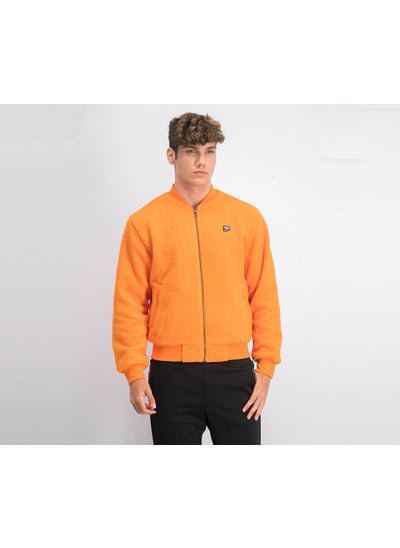 اشتري Men Downtown Sherpa Jacket, Jaffa Orange في الامارات