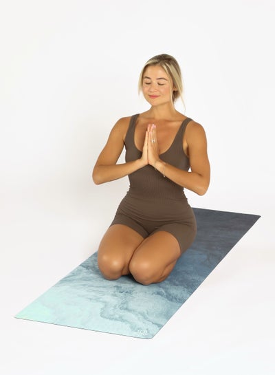 Buy Currents  Non Slip Suede Top 1mm Travel Yoga Mat in UAE