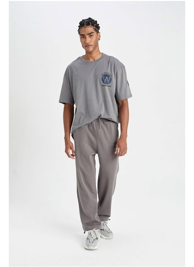 Buy Man Knitted Wide Straight Jogger in Egypt