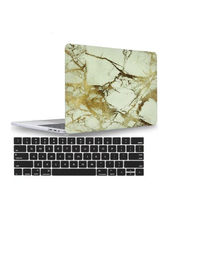 Buy MacBook Pro 13 Case 2019 2018 2017 2016 Release A1706/A1708/A1989/A2159/A2338/A2251/A2289, Hard Case Shell Cover and Keyboard Skin Cover for MacBook Pro 13 Inch with/Without Touch Bar in UAE