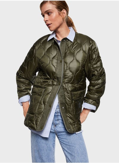 Buy Oversize Quilted Coat in Saudi Arabia