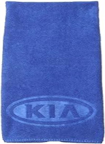 اشتري Kia Car Drying Towel, Free Microfiber Cleaning Cloth, Premium Professional Soft Microfiber Towel, Super Absorbent Detailing Towel for Car/Windows/Screen/Kitchen - Blue في مصر