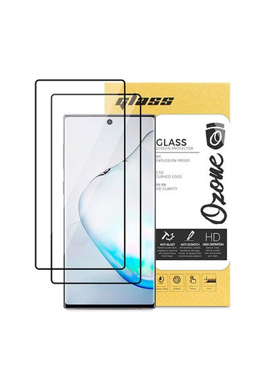 Buy Tempered Glass Screen Protector Compatible With Samsung Galaxy Note 20 Ultra , 9H Hardness Full HD Coverage Touch Sensitive Screen Guard (Pack of 2) in UAE