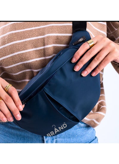 اشتري Water Proof Cross and Waist Bag - Dark Blue في مصر