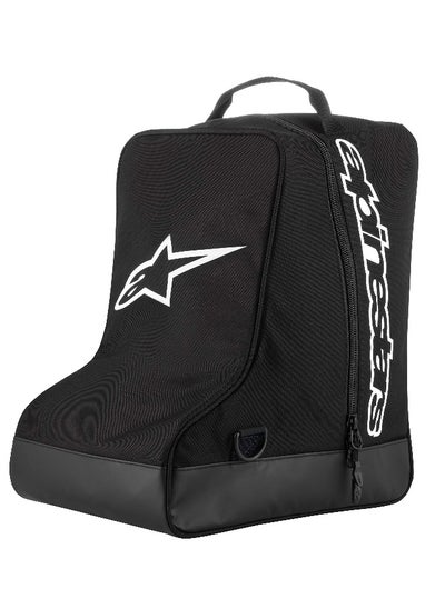 Buy 6106319-12 Boot Bag Black White in UAE