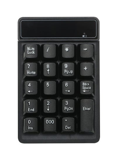 Buy 2.4G Wireless Numeric Keypad Black in UAE