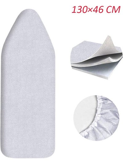 Buy Ironing Board Cover with Premium Heavy Duty Silicone Liner Measures 60" x 46". in Saudi Arabia