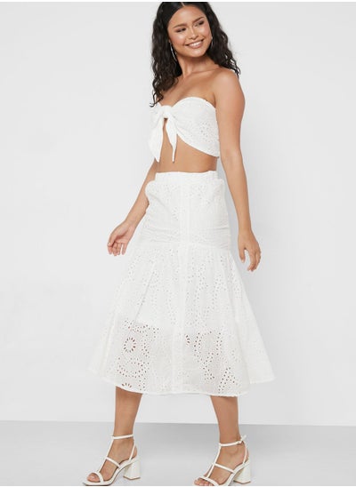 Buy Maxi Ruffled Skirt in UAE