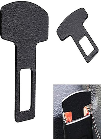 Buy Chedin Useful Universal Car Accessories Safety Seat Belt Buckle Alarm Stopper Eliminator Clip (2.4x 2x 0.1in) in Egypt