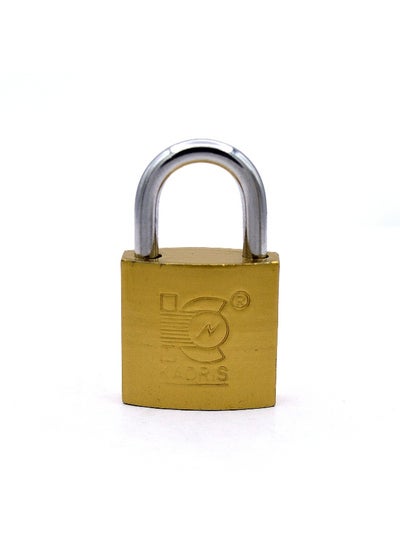 thumbnail image 2 of Steele S150 Heavy Duty Pick Resistant Brass Padlock - 50mm Gym Locker Lock (with UPC 648054691500) 2 of 5
