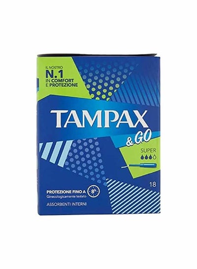 Buy Tampax and Go Super 18 Count in UAE