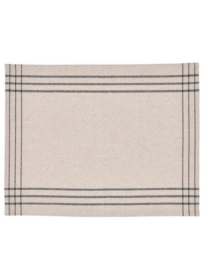 Buy Place Mat, Dark Grey/Natural, 35X45 Cm in Saudi Arabia