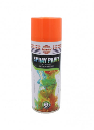 Buy Asmaco Spray Paint Orange 400ml in UAE