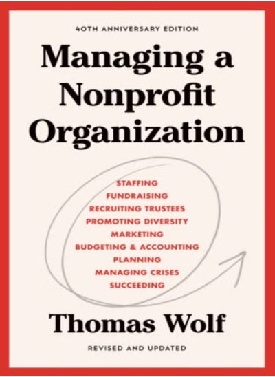 Buy Managing a Nonprofit Organization: 40th Anniversary Revised and Updated Edition in UAE