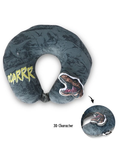 اشتري Jurassic World Dominion Kids 3D Neck Pillow for Car & Airplane, Perfect Toddler Kids Travel Pillow, Road Trip Essentials, for Kids Boys, Soft, Washable, Size for 3-7 Years Old (Official Univ في الامارات