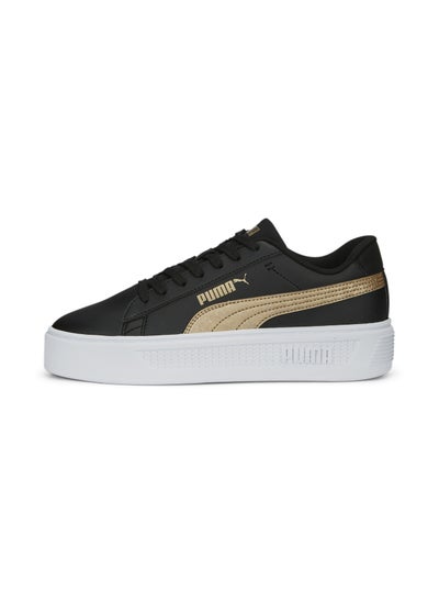 Buy Womens Smash Platform V3 Metallic Sneakers in UAE