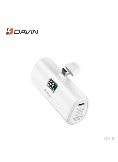 Buy Portable Fast Charging Battery Pack White in Saudi Arabia