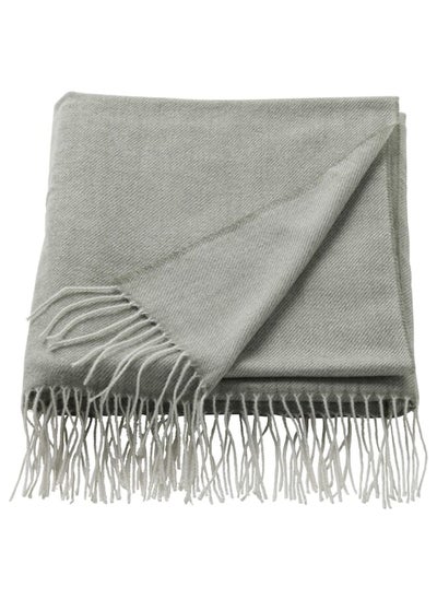 Buy Throw, light grey-green, 120x160 cm in Saudi Arabia