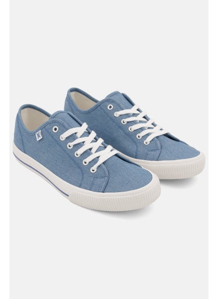 اشتري Women Medium Ceta Chambray Lace Up Casual Shoes, Denim Blue في السعودية